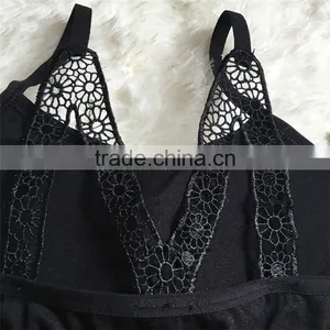 2017 Best Casual Modal M Lace Beauty Back Women Vest Underwear Sports Bra thumbnail-6