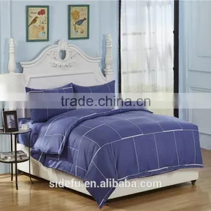 Wholesale Home Use Yarn Dyed Cotton Duvet Cover Sets thumbnail-1