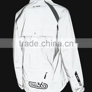 Women's Reflective Waterproof NIGHT VISION 360 Cycling Jacket thumbnail-4
