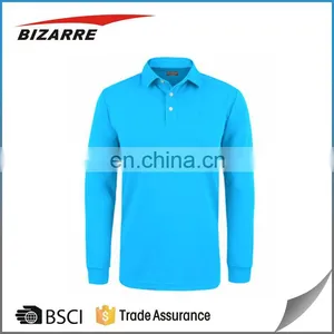 Vogue Long Sleeve Custom Polo Shirts no Minimum thumbnail-2