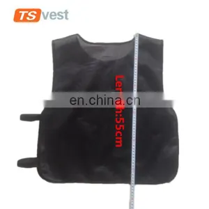 Elastic Band Cheap Black Child Waistcoat for Outdoor Activities thumbnail-2