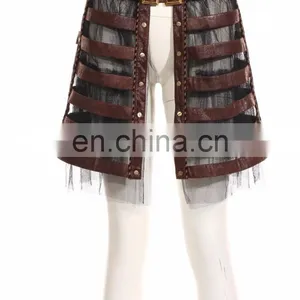 Steampunk Grid Top Skirt thumbnail-1
