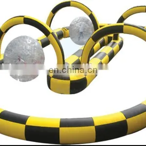 HI EN14960 Adult Racing Giant Sports Games Inflatable Zorb Ball Track thumbnail-1