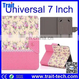 New Arriving Flip Stand PU Leather Case for Universal 7 Inch Tablet PC,belt Clip Case for 7 Inch Tablet pc thumbnail-3