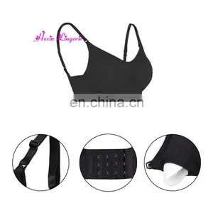 Hot Selling Super Push Up Underwear No Steel Ring Sexy Seamless Bras Cup Women Bra thumbnail-2