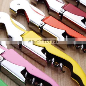 High Quality 72g Stainless Steel Hippocampal Knife Red Wine Opener Multifunction Tools Cockscrew thumbnail-2