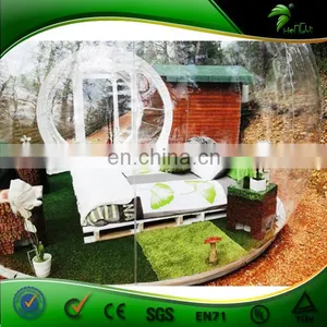 Hongyi Custom Protable Outdoor Inflatable Bubble Tent, Inflatable Transparent Tent, Inflatable Clear Dome Lawn Tent thumbnail-2