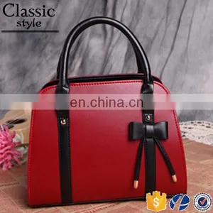 CR High Quality Control System Wholesale Designer Elegance Women Bag Bowknot Shell Bag Rose Red Fashion Bag Ladies Handbag 2016 thumbnail-3