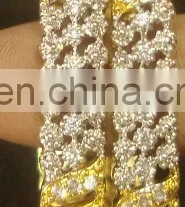 High Quality Cubic Zirconia Bangle Exporter, American Diamond Bangle, cz Bangles Imitation Diamond Bangles Manufacturer thumbnail-6