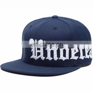 Factory Price 3D Embroidery Custom Design Snapback Hat Hip Hop Cap thumbnail-1