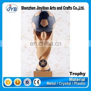 Hot Design Resin Football Soccer Trophy Cup for Award thumbnail-1