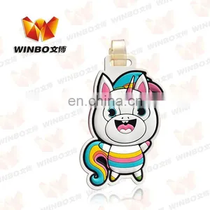Embossed Color Filled Luggage Tag thumbnail-1