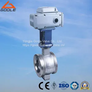 Electric V-Port Ball Valve-Regulating Type (VQ970F) thumbnail-1