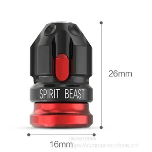 Spirit Beast Motorcycle Modified Wheel Vacuum Tire Valve Core Cap Tire Gas Cap 2pcs/lot L3 thumbnail-4
