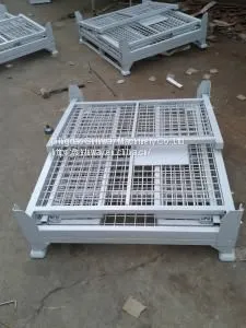 Foldable Heavy-Duty Wire Logistics Box thumbnail-5