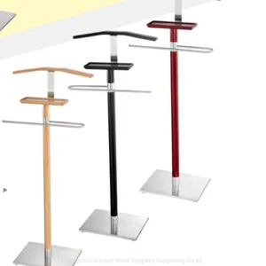 Stainless Steel Base Indoor Bedroom Clothing Hanger Clothes Rack thumbnail-3