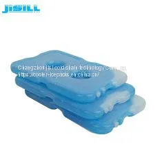 OEM / ODM Freezer Cool Packs Cooling Gel Pack Transparent White With Blue Liquid thumbnail-1