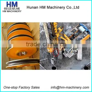 Crowd Winch Rope Thrust Pulley Located Inside of Lower Boom for Big Rigs thumbnail-1