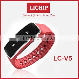 Sleeping Monitor Date&time Bluetooth Pedometer Waterproof LC- V5 Smart Bracelet thumbnail-1