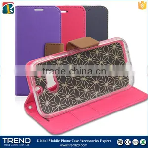for HTC M8 China Supplier Wallet Leather Flip Cover Case thumbnail-6