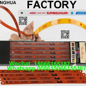 Flexible High Carbon Steel Hacksaw Blade,300mm Hacksaw Blade, Double Edge Teeth Hacksaw Blade thumbnail-2