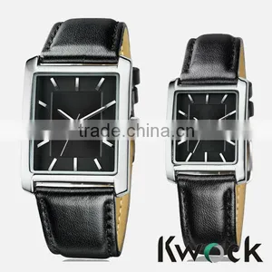 OEM Brand Quartz Business Wrist Alloy Promotion Watches With Leather Strap thumbnail-1