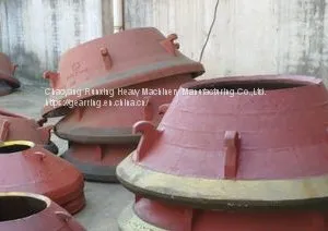 Cone Crusher Spare Parts Mantle Bowl Liner for Various Brands thumbnail-1