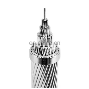 DIN IEC 37/4.27 Zinnia Aac Conductor 500mm Aluminum Cable China Factory Price thumbnail-1