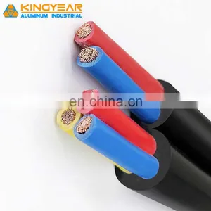NYY 0.6/1KV H05VV-F 4x0.75mm2 Flexible PVC Shealth/Insulation 4 Core Electric Wire Power Control Cable Factory Price thumbnail-5