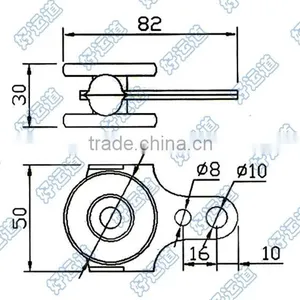 07129 Truck Steel Roller With Bearing for Curtain Side thumbnail-2