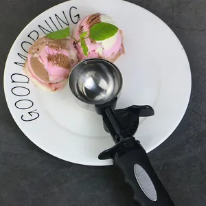 Kitchen Accessories Home and Kitchen Gadgets Cookie Scoop for Baking Ice Cream Scooper Stainless Steel Ice Cream Scoop thumbnail-3
