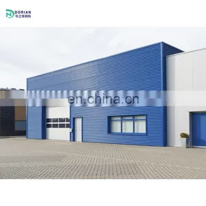 Light Large-span Steel Structural Buildings Roof Steel Storage Warehouse thumbnail-2