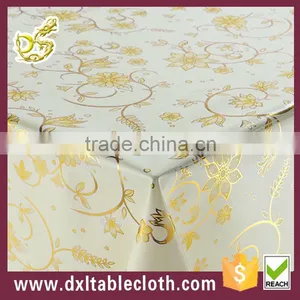 # DY019A Popular Polyester Cotton Fabric Imported Tablecloth Made in China for Wedding thumbnail-1