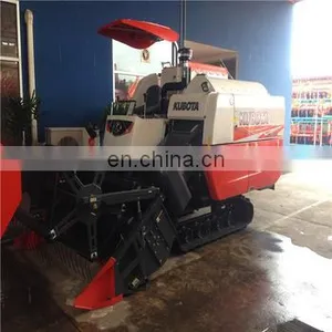 High Quality Second Hand Kubota Harvetser Used Rice Combine Harvester 95% New thumbnail-5