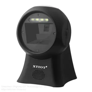 XT7302P Code 39 Desktop Barcode Scanner Automatic Scanner 2D Omnidirection Barcode Omnidirectional 1D 2D Bar Code Reader thumbnail-2