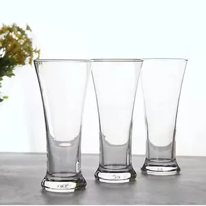 Factory Supply Low Price Beer Glass Bottle Brown Beer Craft Glass Beer Glass 300ml thumbnail-1