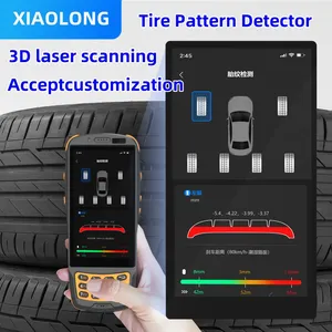 Intelligent Tire Pattern Laser Detector 4G Networking DPS Positioning Automatic Generation Report Data One Click Export thumbnail-2