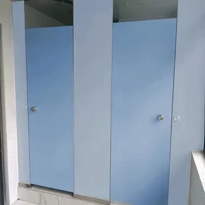 Chinese Manufacture Hpl Panel Commercial Bathroom Stall Public Toilet Cubicle Partition Water Resistant Office Toilet Partition thumbnail-2