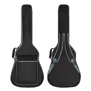Factory Wholesale 36inch 38inch 41inch Acoustic Guitar Bag Folk Guitar Backpack Guitar Accessories thumbnail-1