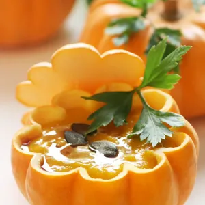 Fresh Frozen Pumpkin Puree - Homemade-Style Nutritious Baby (Baby Food) & Cooking Ingredient, No Sugar Added, High in Fiber & Vitamins thumbnail-2