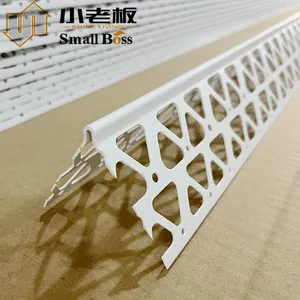 Building Materials Plastic Wall Angle Bead White Plaster Trim PVC Corner Bead thumbnail-3