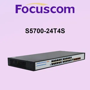 Managed L2 Gigabit Ethernet Switch, 24-Port 1G Base-T Access Switch With 4G SFP Uplinks Network Switch Focuscom S5700-24T4S thumbnail-1