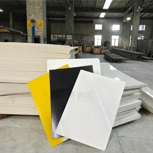 Flat Sheets Rolls FRP Panel RV VAN Cargo Good Corrosion Resistance Molding Cutting Punching Services Mat Wocen-roving FRP Panel thumbnail-1
