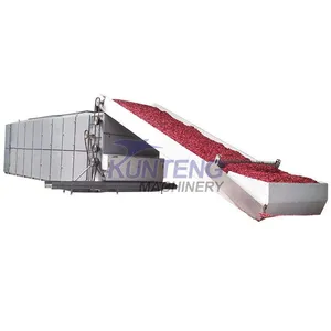 Huge Capacity Chilli Mesh Belt Drying Machine Vegetables Dryer Equipment Continuous EPC thumbnail-1