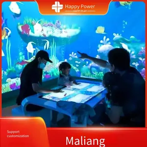 Holographic 3d Magical Painting Interactive Projection for School Walls and Touchable Children's Paradise Immersive Equipment thumbnail-1