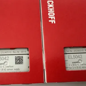 BECKHOFF EL5042 EtherCAT Terminal, 2-Channel Encoder Interface, BiSS-C thumbnail-3