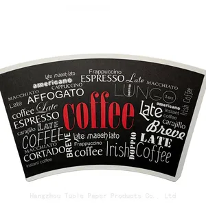 PE Coated Paper Cup Fans for Coffee Cup thumbnail-1