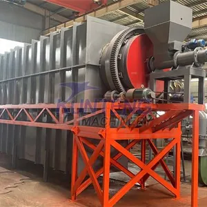 Continuous Working Type Rotary Carbonizing Machine for Rice Husks, Olives and Coconut Shells Charcoal Making Machine EPC thumbnail-4