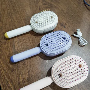 Market Hot-Selling Care Essential Oil Atomization Self-Cleaning Electric Head Massage Comb Scalp Massage Brush Air Cushion Comb thumbnail-2
