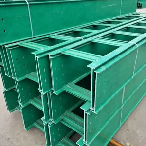 Lightweight Corrosion-Resistant FRP Step Ladder for Durable Industrial Use thumbnail-1